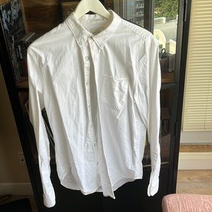 Casual White Button Up